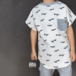 Hoi! Basic Shirt mit Beleg Skate