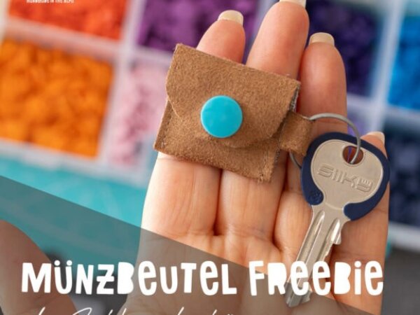 Hoi! Münzbeutel als Schlüsselanhänger nähen