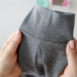 Bündchen annähen