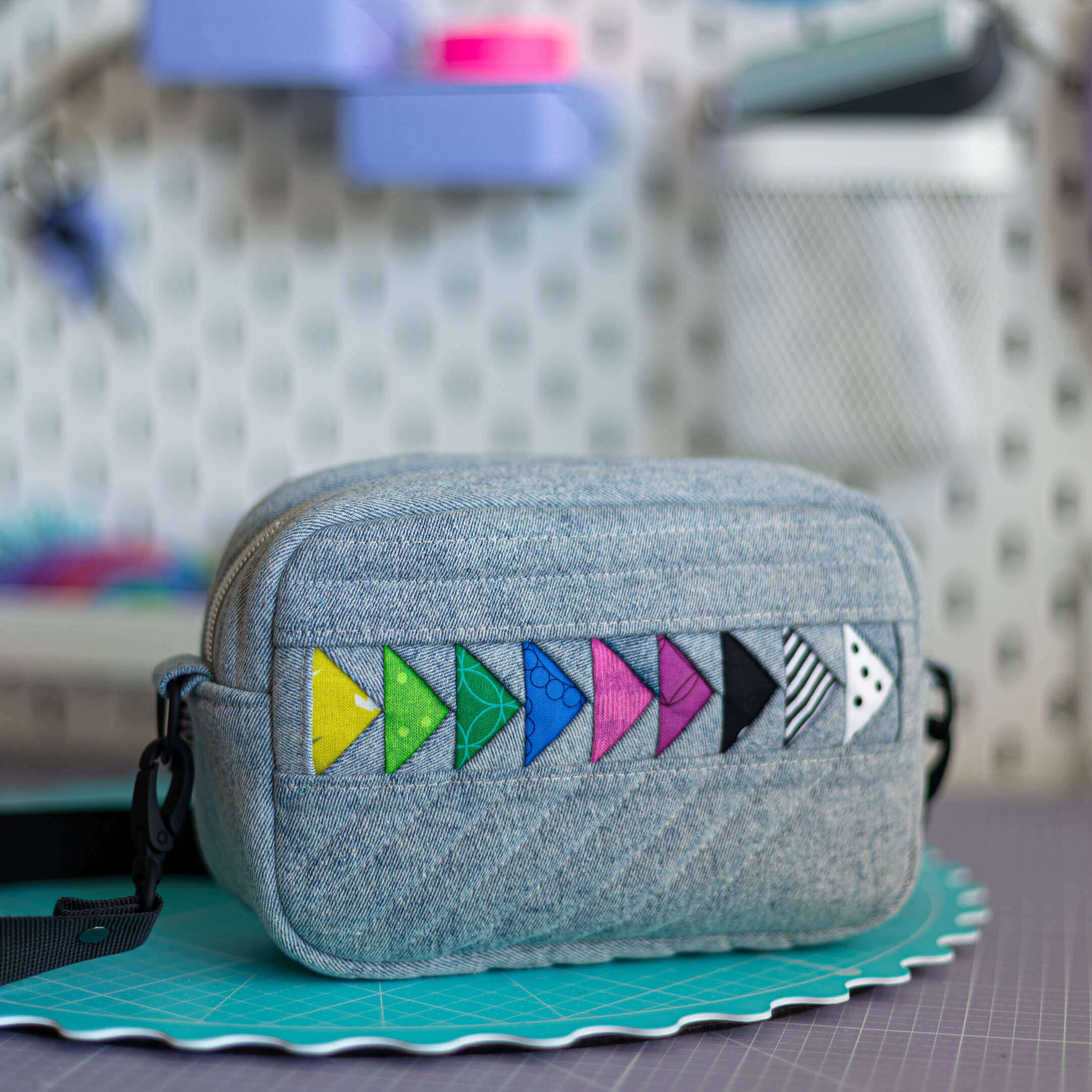 Mini Bag von Kandou Patterns mit FPP | Hoi! Handmade in the Alps